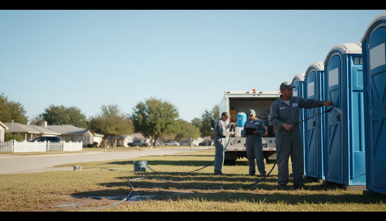 Long-Term Portable Toilet Rental in Midland, MI near me